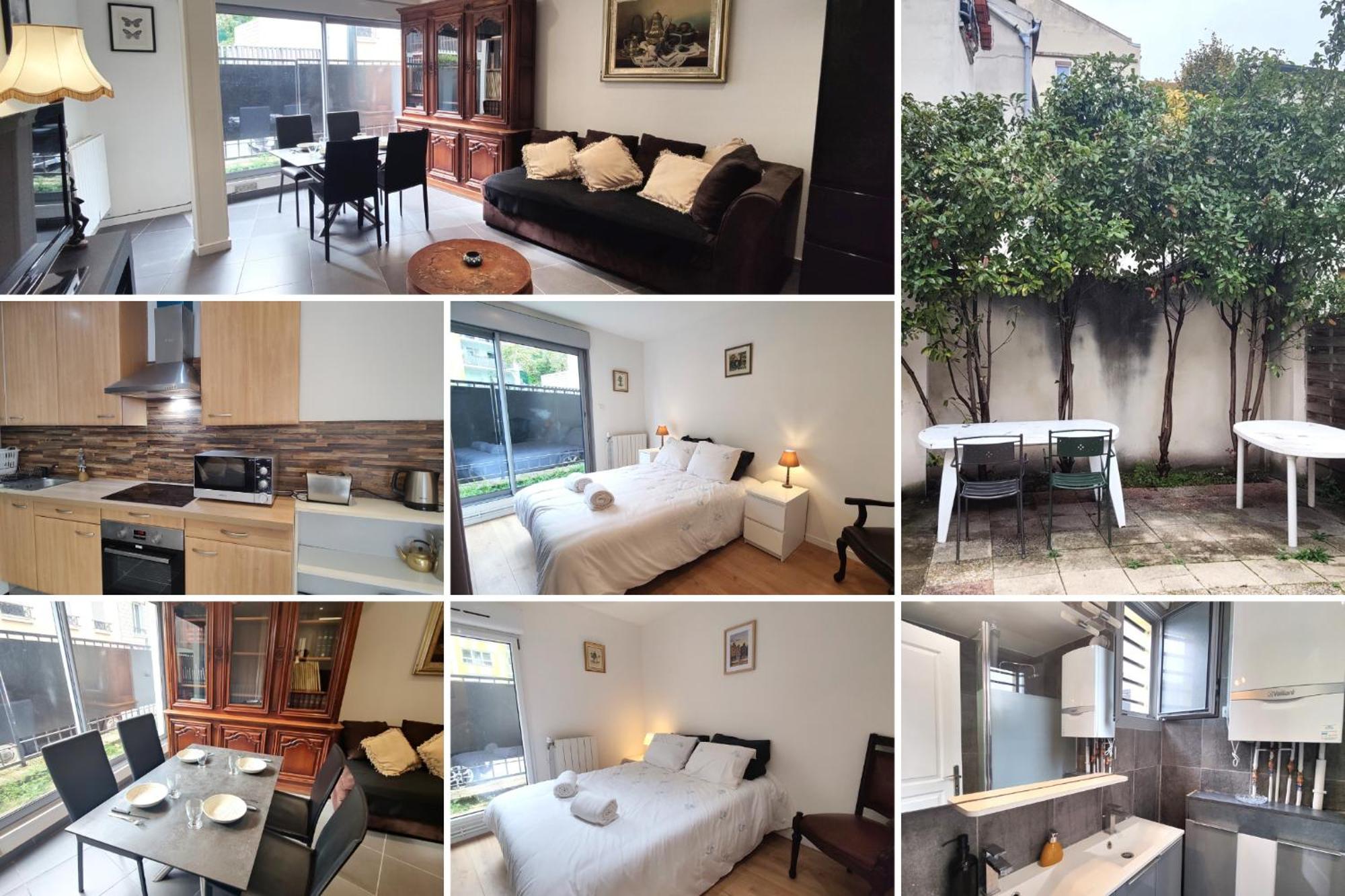 Appartement L'Ecrin Parisien - Proche Metro -Direct Paris - 4 Personnes à Romainville Extérieur photo